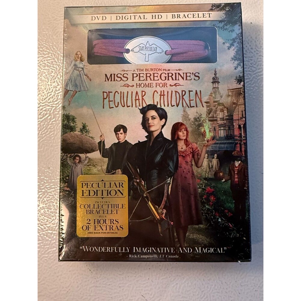 Miss Peregrine’s Home for Peculiar Children- Peculiar Special Edition DVD-New!